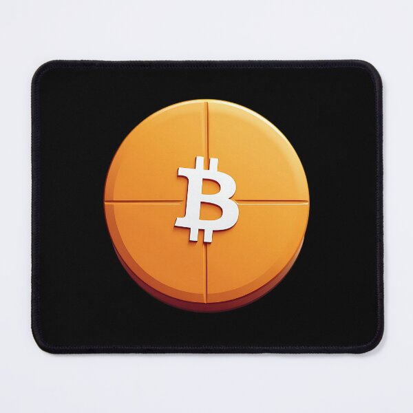 Item preview, Cyberpunk Bitcoin Vision – Futuristic Crypto Aesthetic designed and sold by RadDeck.