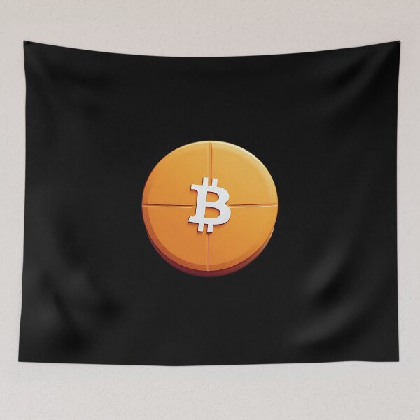 Item preview, Cyberpunk Bitcoin Vision – Futuristic Crypto Aesthetic designed and sold by RadDeck.