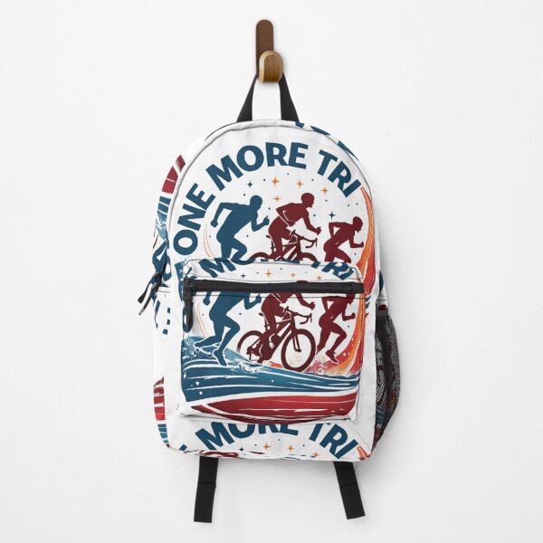 Item preview, One More Tri – Motivational Triathlon Quote for Endurance Athletes designed and sold by Triathlongram.