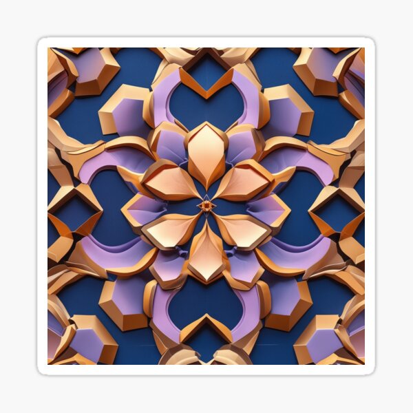 Item preview, Hexagon flower mesh designed and sold by Hypnodelic.