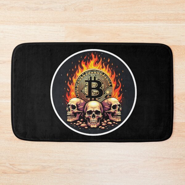 Item preview, Bitcoin Spray Paint Drip – Street Crypto Energy designed and sold by RadDeck.