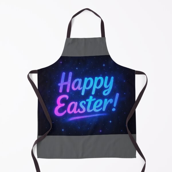 Item preview, Happy Easter – Galactic Glow Easter 2025 designed and sold by All Creative Designer.
