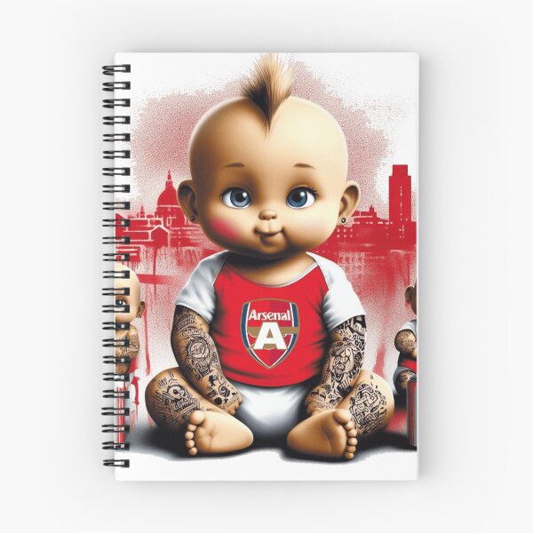 Aperçu de l'œuvre Bébé des Gooners d'Arsenal - Club de football de Premier League - Les Gooners créée et vendue par urbanriot.