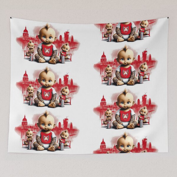 Item preview, Arsenal Gooner Baby - Premier League Football Soccer Club - The Gooners designed and sold by urbanriot.