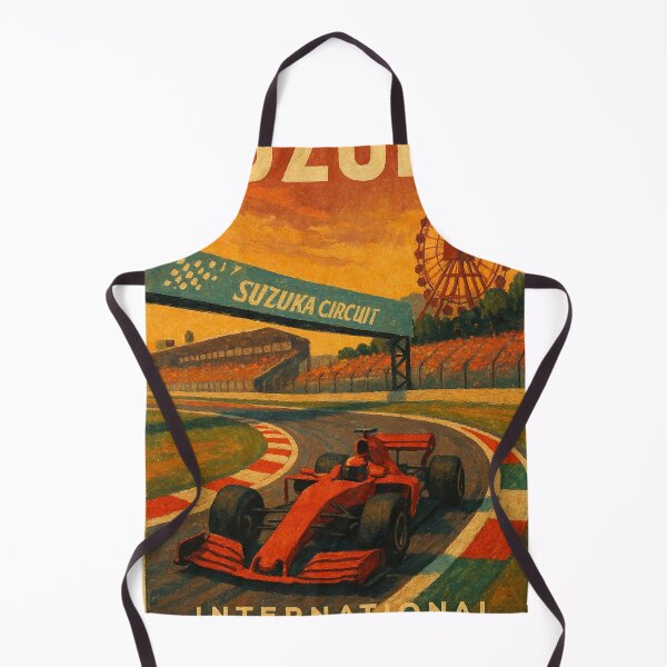 Item preview, Suzuka Circuit with Formula Race Car and Ferris Wheel designed and sold by Places On Earth.