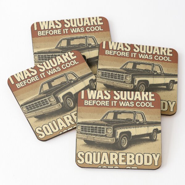 Item preview, I Was Square Before It Was Cool designed and sold by RunsOnDuctTape.