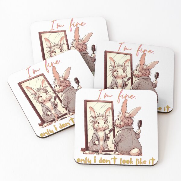 Item preview, I'm fine... I just look like a mess. designed and sold by JenniferCreaArte .