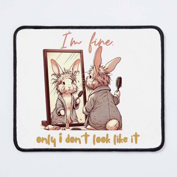 Item preview, I'm fine... I just look like a mess. designed and sold by JenniferCreaArte .