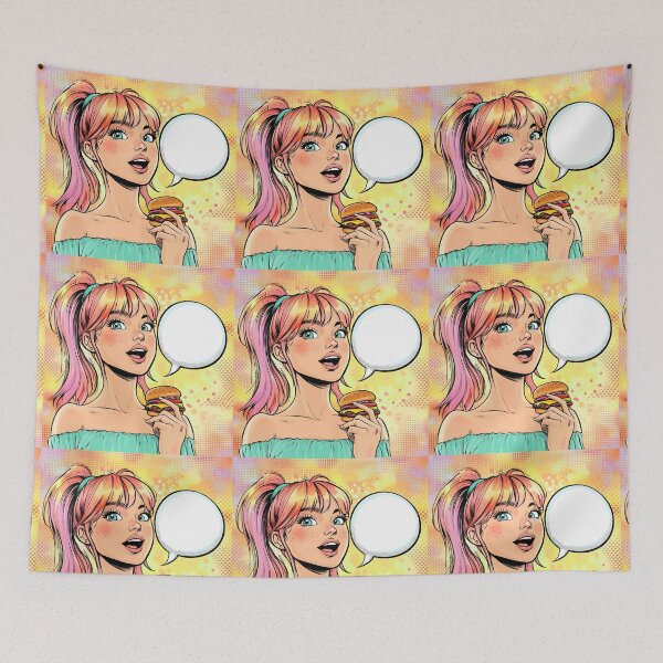 Item preview, Girl Cartoon 4096 designed and sold by Grafititee.