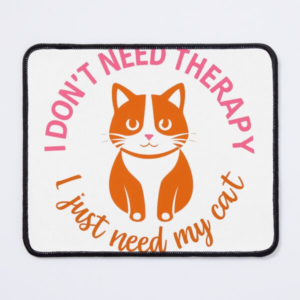 Item preview, Therapy Cat designed and sold by Aisha Hamza.