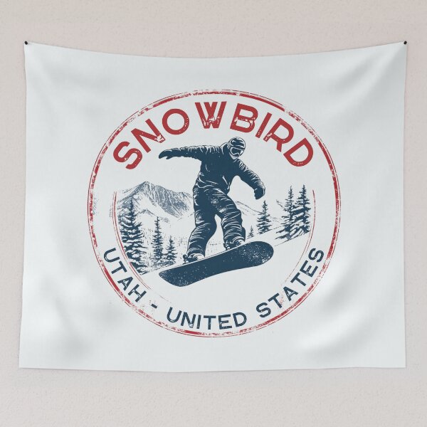 Item preview, Snowbird - Utah - United States designed and sold by GoodOldVintage.