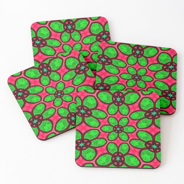 Item preview, Cute Abstract Flowers Pattern designed and sold by Patternflower.