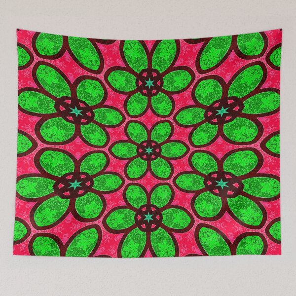 Item preview, Cute Abstract Flowers Pattern designed and sold by Patternflower.