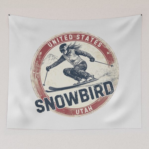 Item preview, Snowbird - Utah - United States designed and sold by GoodOldVintage.