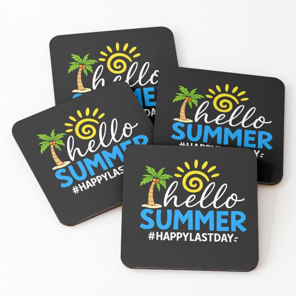 Item preview, Hello Summer Happy Last Day of School Teacher Student designed and sold by TalalosART.