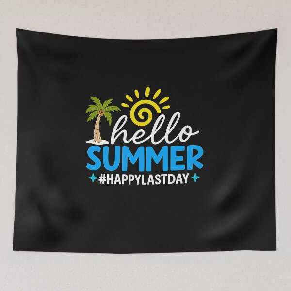 Item preview, Hello Summer Happy Last Day of School Teacher Student  designed and sold by TalalosART.