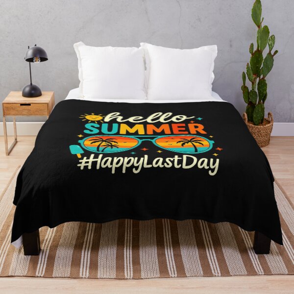 Item preview, Hello Summer Happy Last Day of School Teacher Student designed and sold by TalalosART.