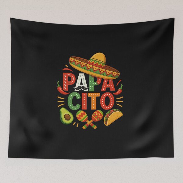 Item preview, Papacito Family Cinco De Mayo Matchin Couple Mexican Dad Men designed and sold by TalalosART.