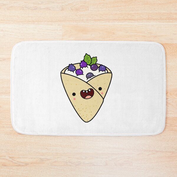 Item preview, Kawaii Blueberries and Cream Crepe designed and sold by kawaiilife.