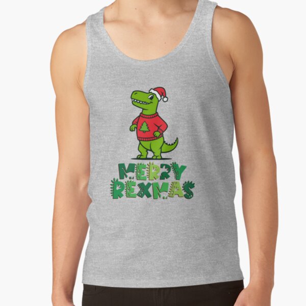 Item preview, Merry Rexmas Dinosaur T-Rex Cute designed and sold by JollyGoodStuff.