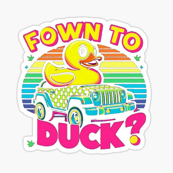 Item preview, Fown To Duck designed and sold by Strafe's Partyroom.