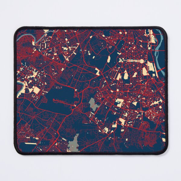 Item preview, New Delhi City Map of India - Hope designed and sold by deMAP.