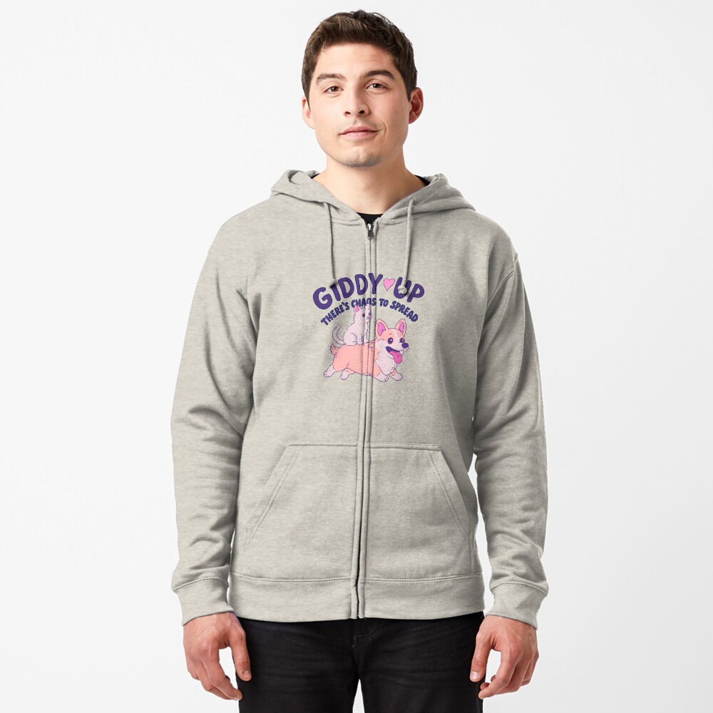 Item preview, Zipped Hoodie designed and sold by jess1586.