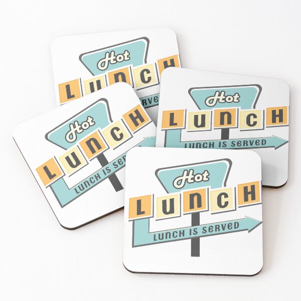 Item preview, Hot Lunch Diner Sign designed and sold by KJ McSweeney.
