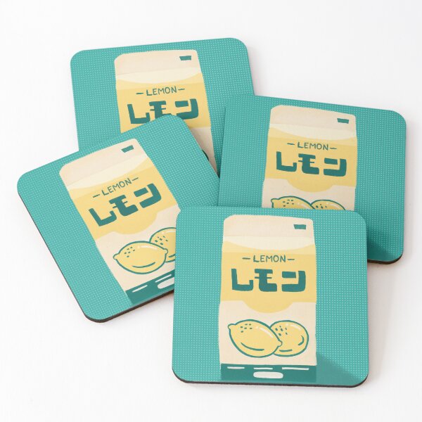 Item preview, Retro Japanese Lemon Drink Illustration designed and sold by MariOyama.