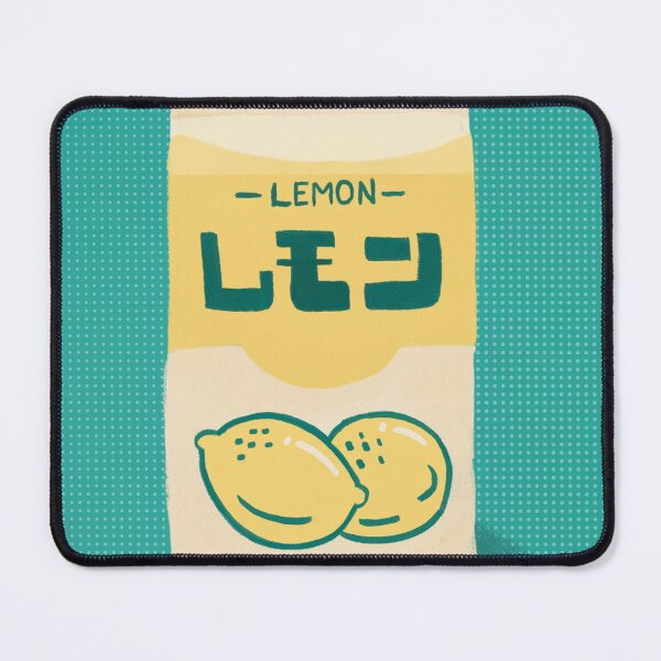 Item preview, Retro Japanese Lemon Drink Illustration designed and sold by MariOyama.