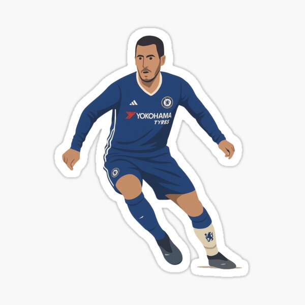 Item preview, Eden Hazard | 10 designed and sold by Sticker Athletic.