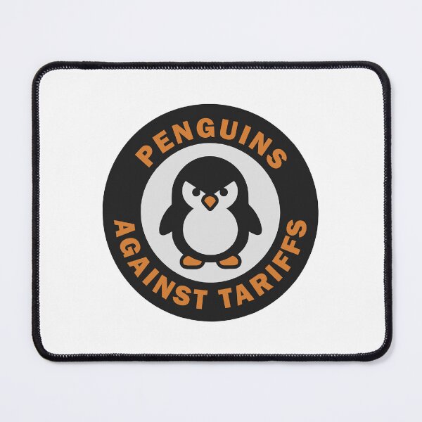 Item preview, Penguins Against Tariffs Resist Penguin designed and sold by MarkGreenawalt.