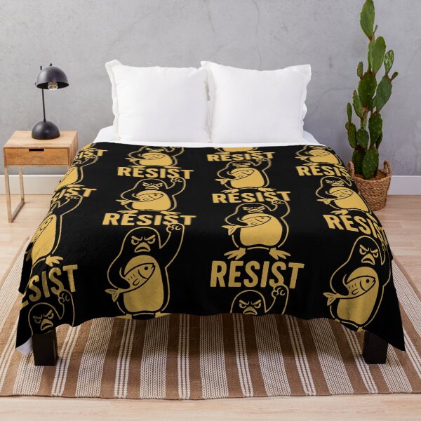 Item preview, Penguins Resist designed and sold by MarkGreenawalt.