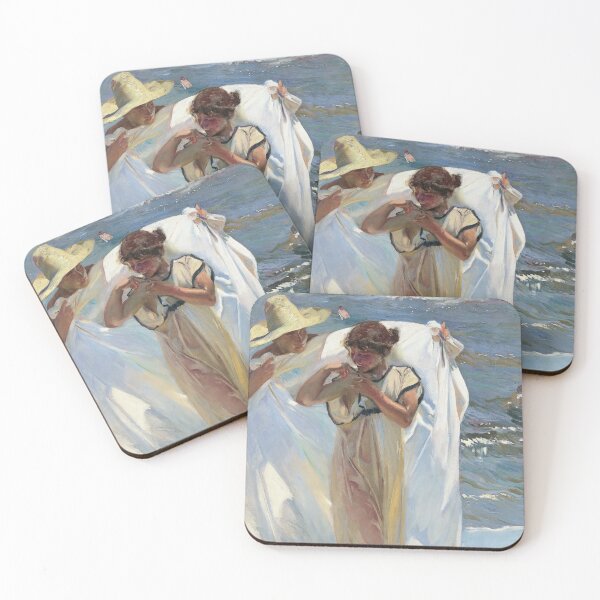 Item preview, Joaquín Sorolla : After the Bath (1908) designed and sold by YNTDigitalHouse.