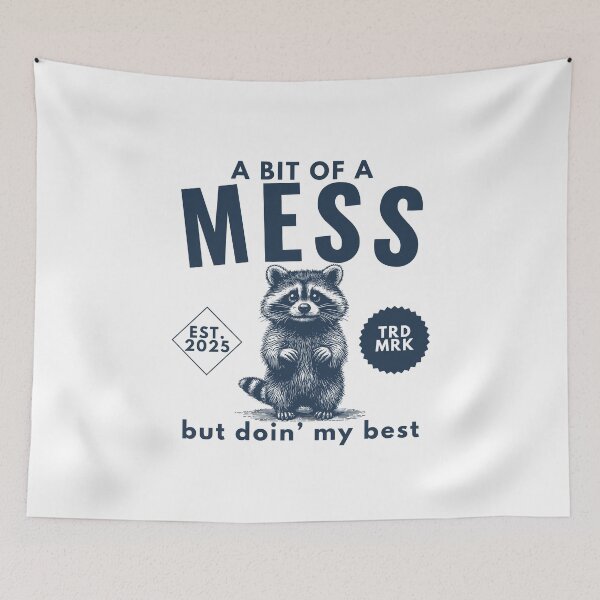 Item preview, Messy Raccoon designed and sold by Peerless-Prime.