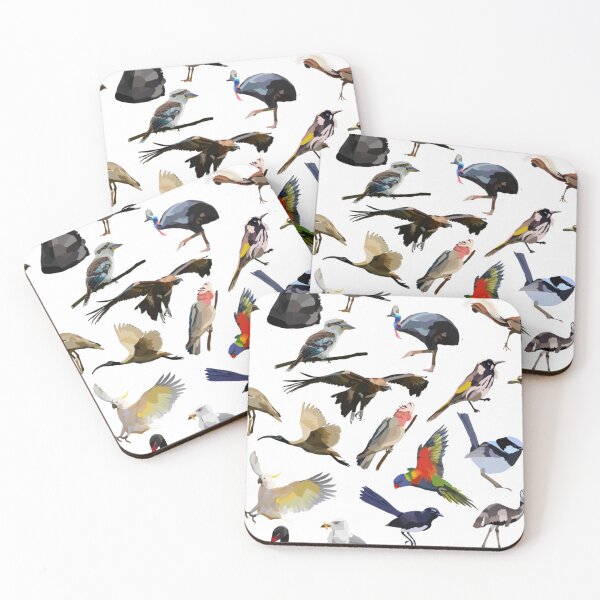 Item preview, Australian Birds Pattern designed and sold by Pine-dragon.