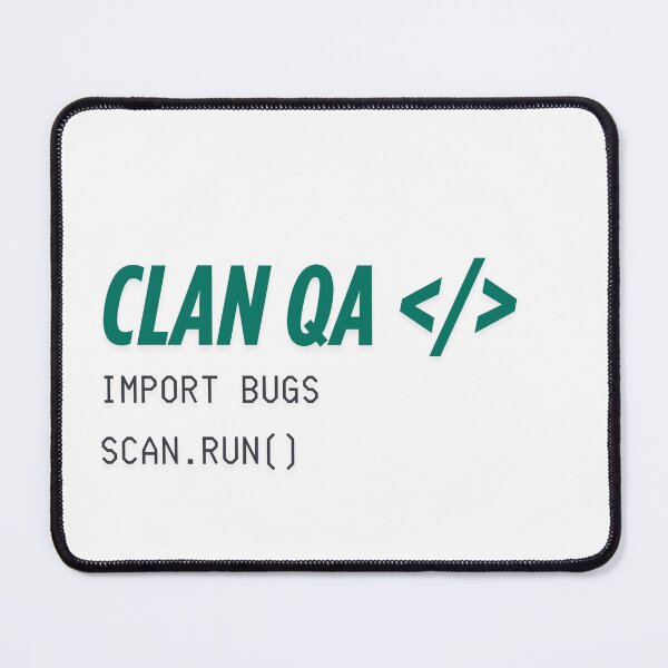 Item preview, Clan QA – Bug Slayer Hoodie for Testers & QA Engineers designed and sold by Nerdverse Shop.