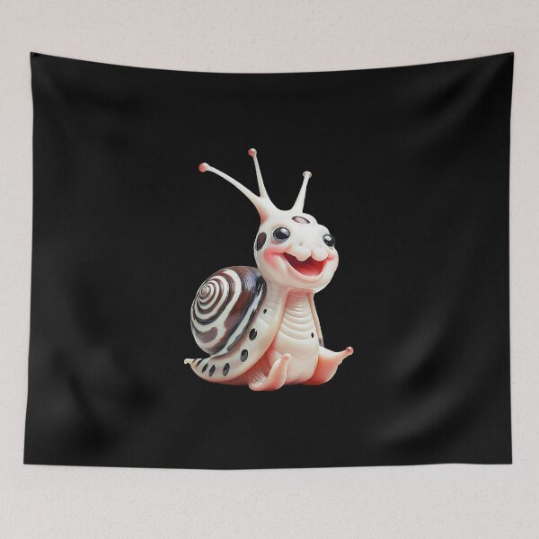 Item preview, A Cute Happy Snail designed and sold by ashutoashutosh.