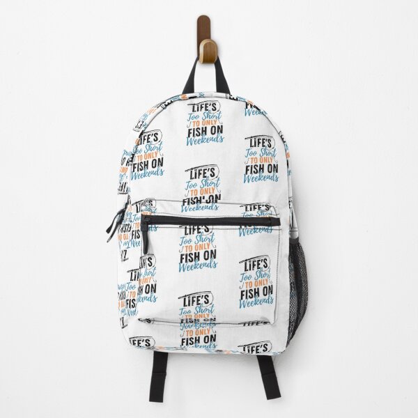 Item preview, Life's too short to only fish on weekends designed and sold by Sweetvoilet.