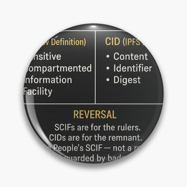 Item preview, IPFS  =  THE PEOPLE'S SCIF  designed and sold by BiginkArt.