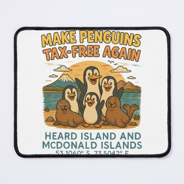 Item preview, Make Penguins Tax-Free Again designed and sold by Yinny Design.