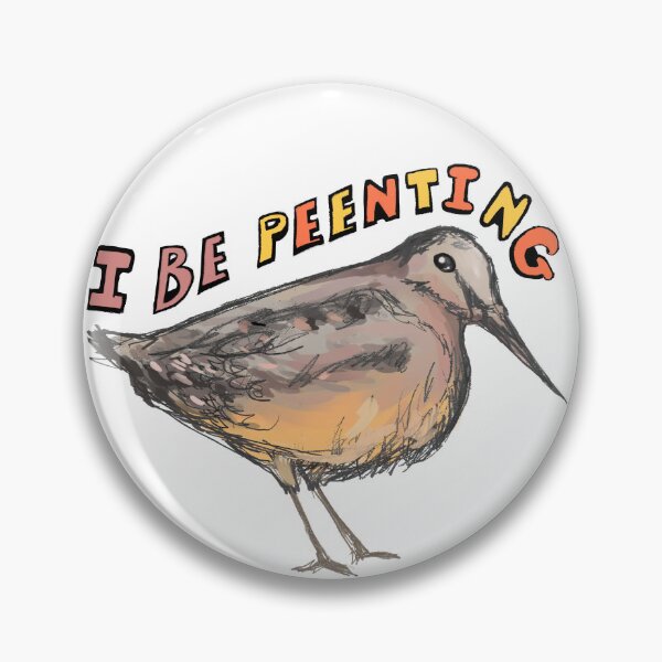 Item preview, I be PEENTING Woodcock designed and sold by Orchid-Hill.