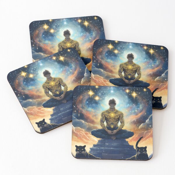 Item preview, The Celestial Guardian and the Solar Panther designed and sold by HighestMind_888.