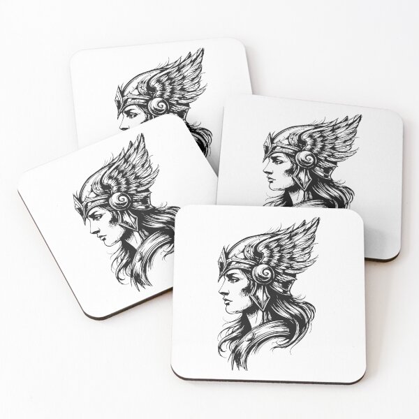 Item preview, Valkyrie Tattoo designed and sold by Grypis.