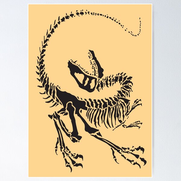Item preview, Raptor Fossil designed and sold by ASKEW GRAPHICS.