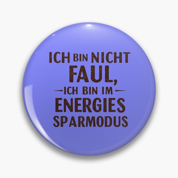 Item preview, Ich bin nicht faul Energiesparmodus Spruch Lustiges Vintage designed and sold by Oblivyum.