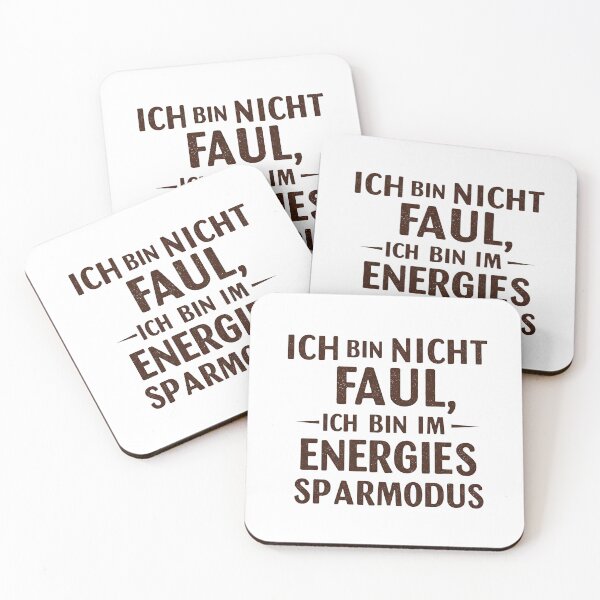 Item preview, Ich bin nicht faul Energiesparmodus Spruch Lustiges Vintage designed and sold by Oblivyum.