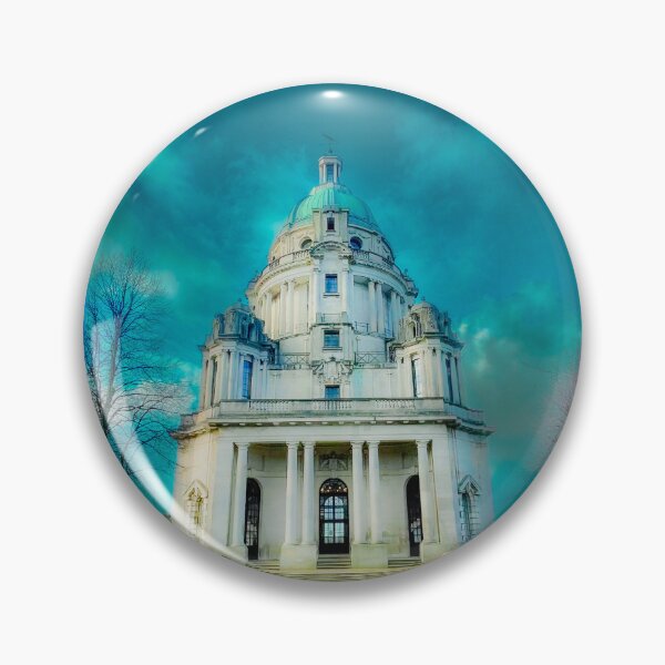 Artikelvorschau, Ashton Memorial mit Neon-Hintergrund entworfen und verkauft von ZakYates.