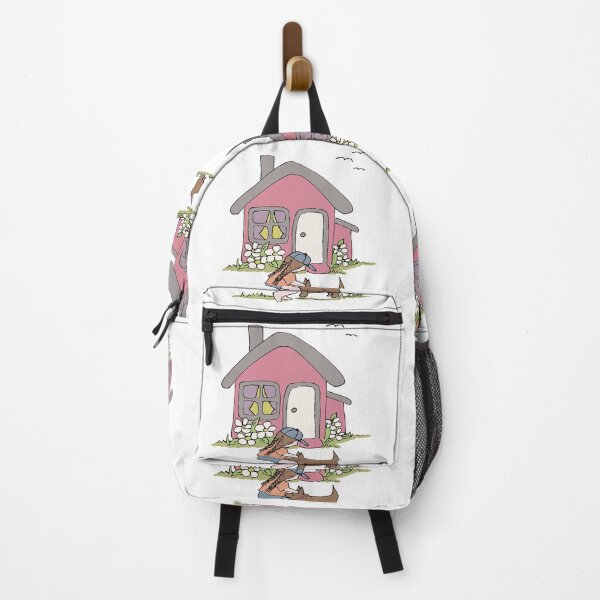 Item preview, Colorway Variation Cottage Life Dog Girl Illustration designed and sold by Jaana Day.