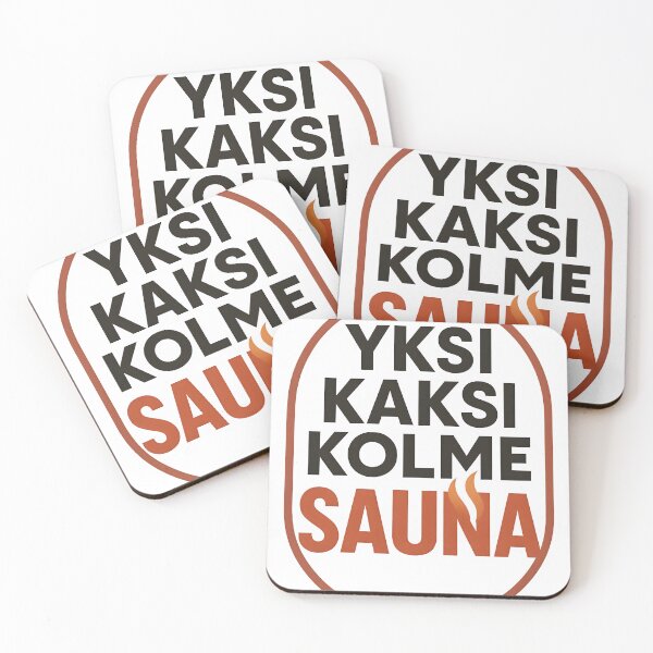 Item preview, Finnish Sauna Countdown Bold Typography designed and sold by Metacurse.